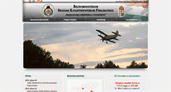 Desktop Screenshot of katasztrofavedelem.hu