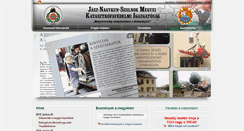 Desktop Screenshot of jasz.katasztrofavedelem.hu